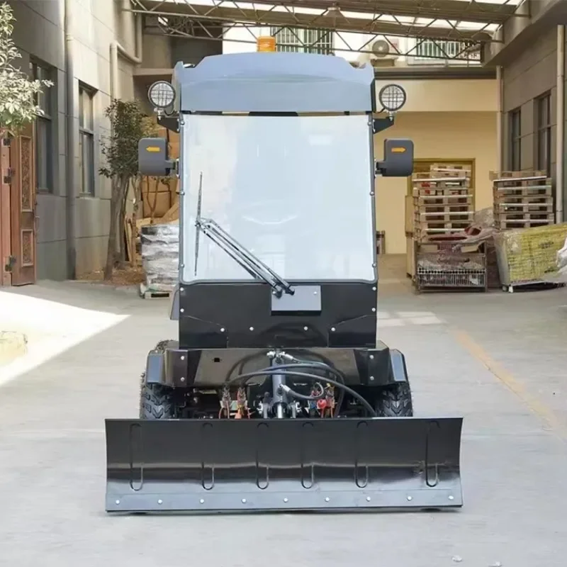 

Cheap Price Ride on Snow Sweeper Tractor Snow Road Sweeper Machine Blower Quad with Snow Plow