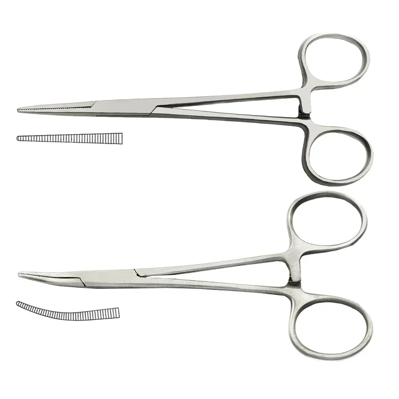 

Hook Pliers, Elbow Straight Head Pet Ear Hair Removal Pliers Fishing Hemostatic Pliers