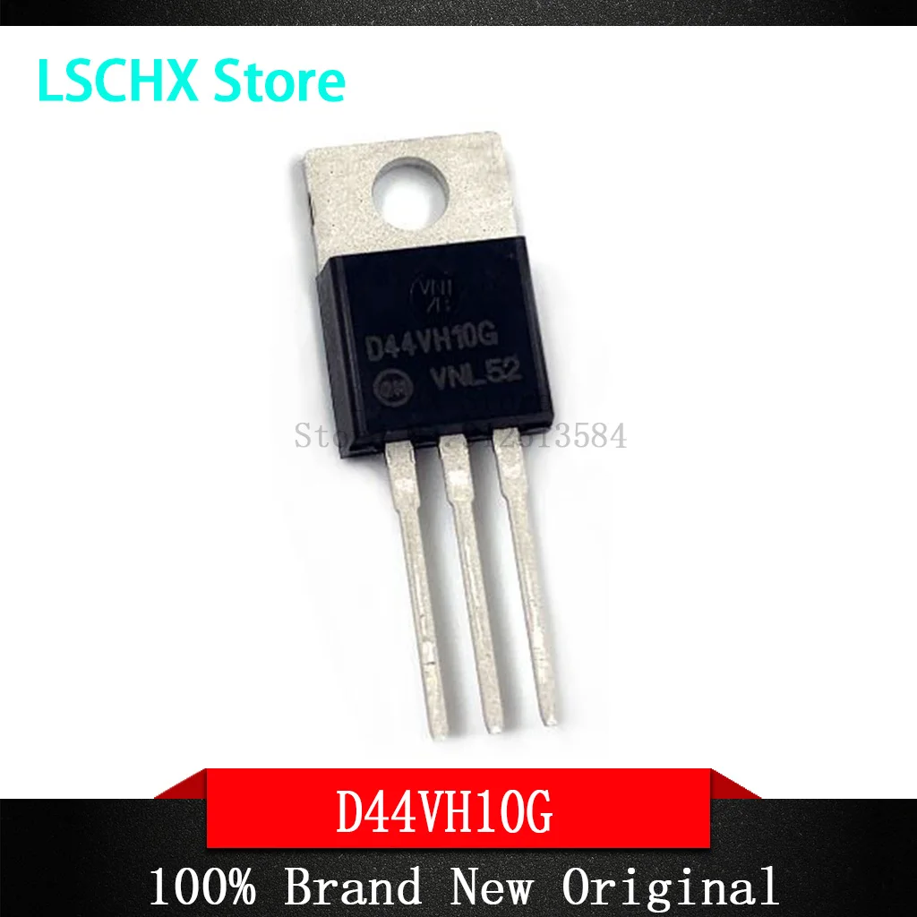 

5pcs/lot D44VH10G D45VH10G TO-220 package Original genuine Complementary silicon power transistor