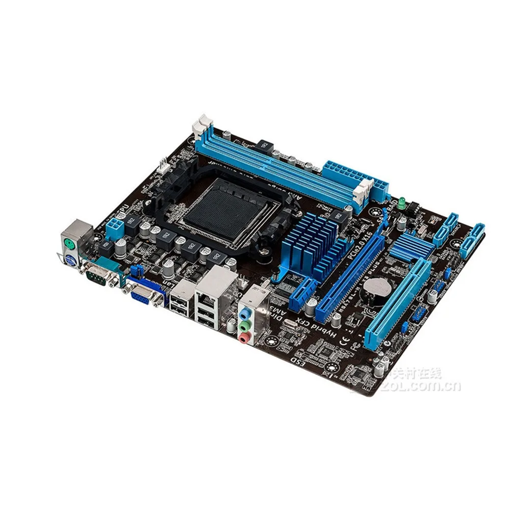 Imagem -02 - Placa-mãe M5a78l-m Lx3 Plus Soquete Am3 Mais Ddr3 16g Micro Atx Uefi Bios