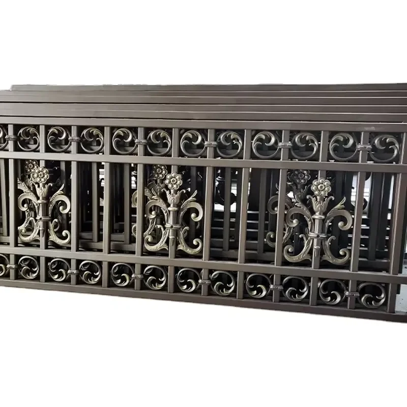 Aluminum Horizontal Fence for Garden Balcony Privacy 3D Modelling Service Included
