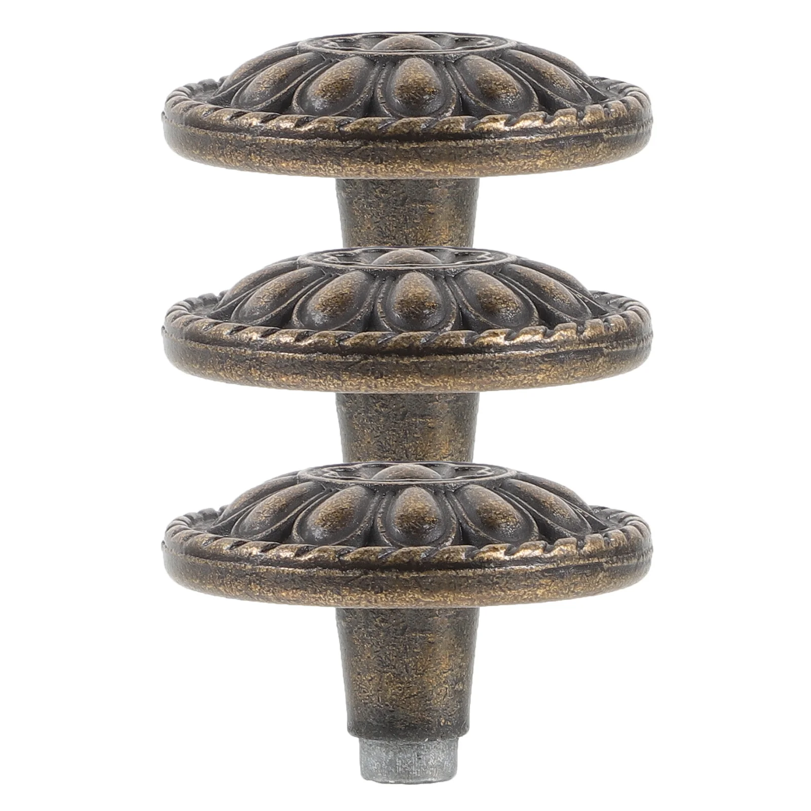 

3Pcs Vintage Round Drawer Knobs Decorative Cabinet Handles Retro Kitchen Dresser Furniture Pulls Vintage Door Knobs