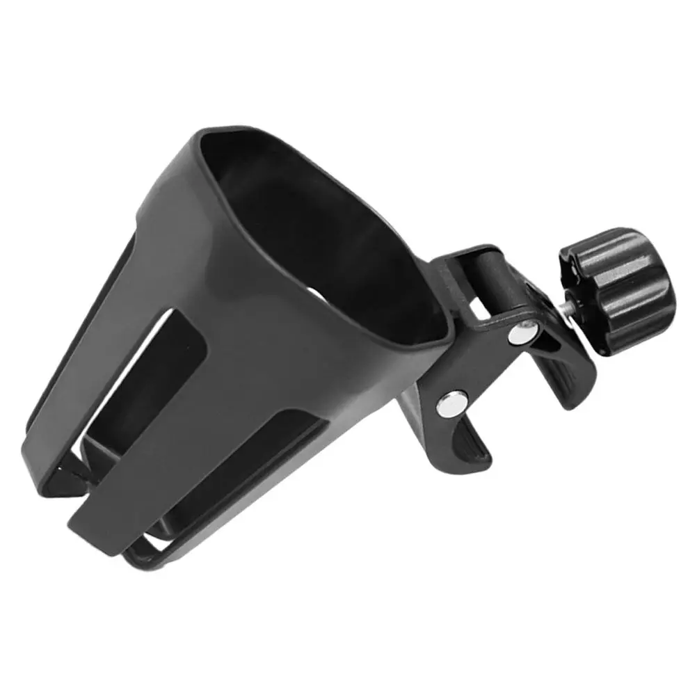 

Cup Holder for Stroller and Bike Handlebar Detachable Milk Bottle Rack Outdoor Drink Holder Strong PP Material No Assembly Easy