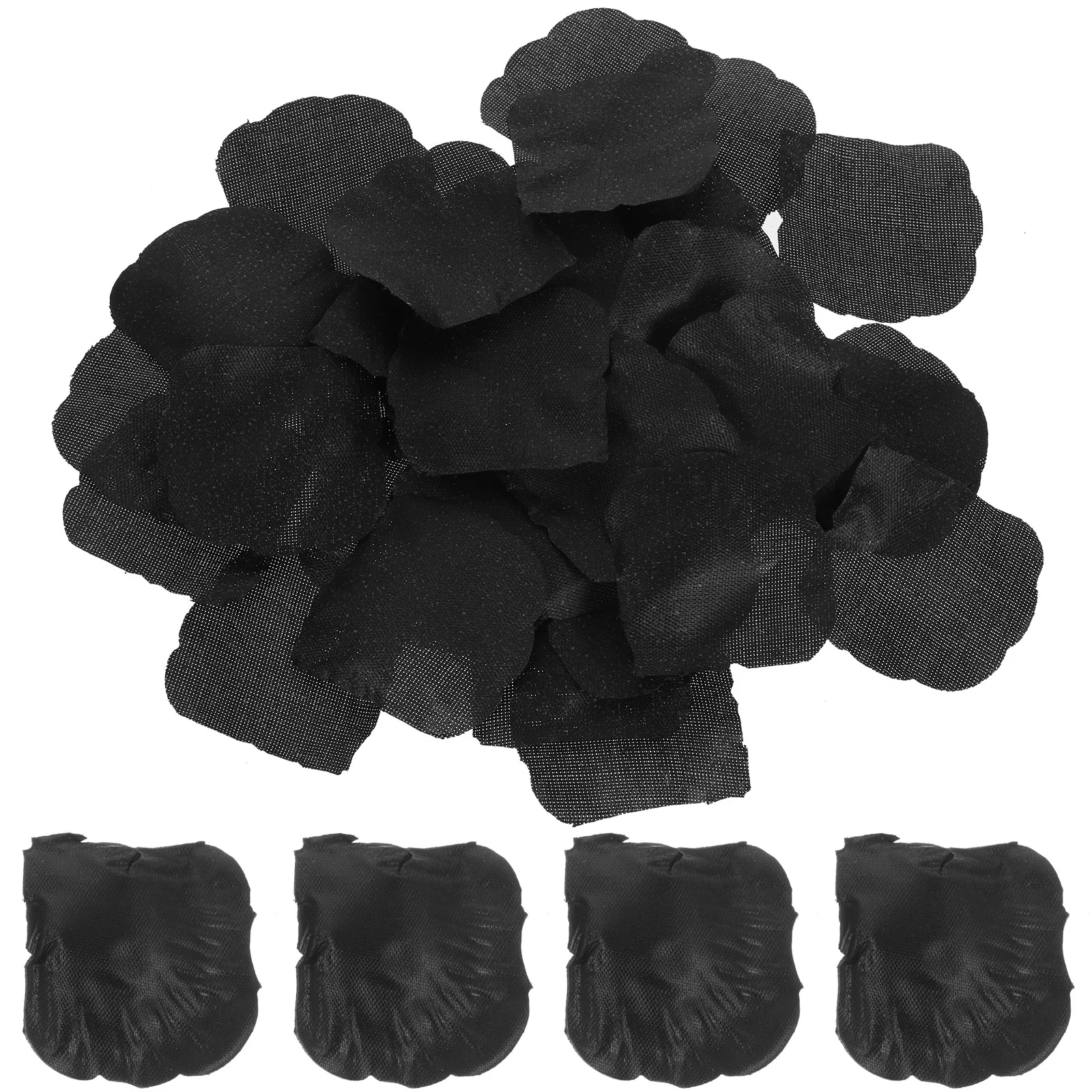 

10pcs 10 Packs Artificial Rose Petals High Simulation Non-Woven Fabric Wedding Party Decoration Table Scatter Flower Girl Basket