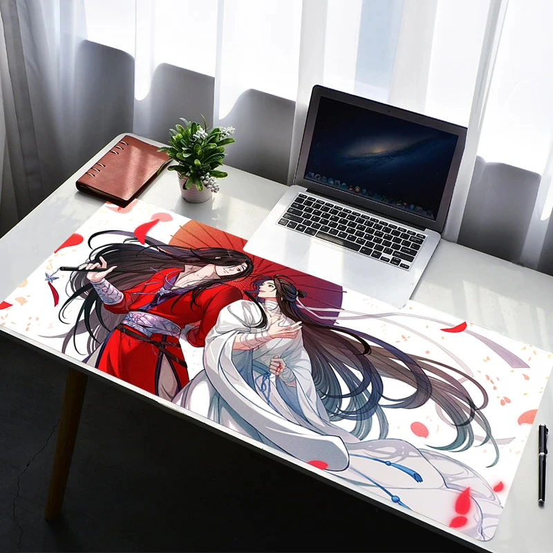 لوحة ماوس مطاطية ملحقات الألعاب PC Tian Guan Ci Fu Gamer Cabinet Carpets Office Computer Desk Mat وسادات لوحة المفاتيح #1