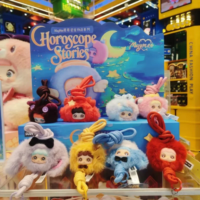 

Original Maymei Pendant Blind Box Zodiac Horoscope Stories Series Phone Charm Toy Friend Birthday Christmas Halloween Gift Xmas