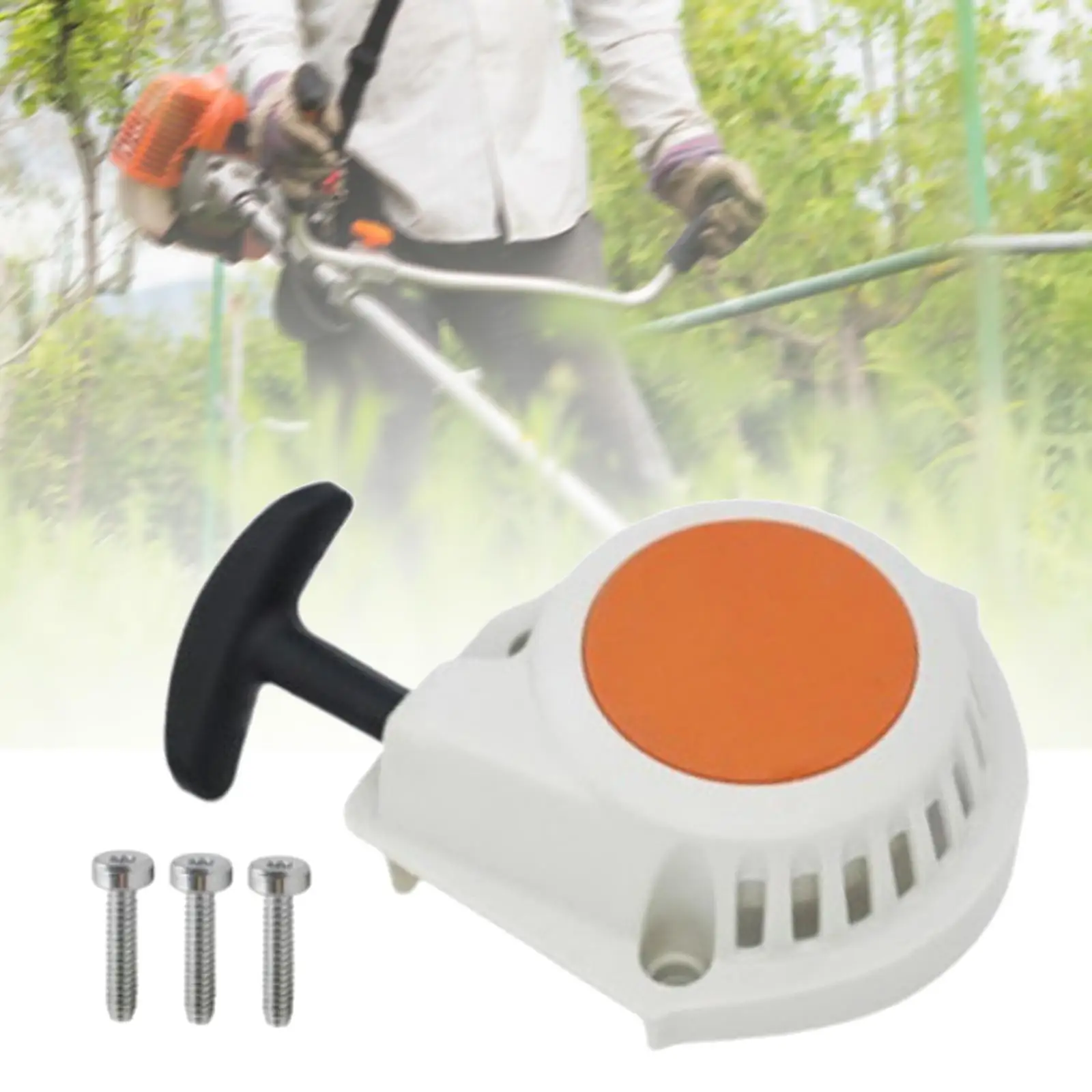 

Recoil Pull Starter Rewind 4149 190 4001 for Chainsaw Brushcutter Lawn Mower