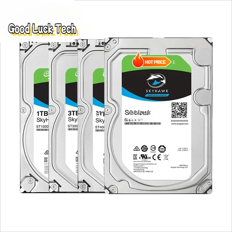 NEW For Seagat-e -Skyhawk 1TB/2TB/3TB Surveillance Hard Drive 3.5