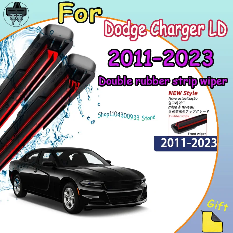 

Superior Compatible Durable Quiet Front Windshield Wiper Blades For Dodge Charger LD 2011-2023 Premium Auto Window Accessories