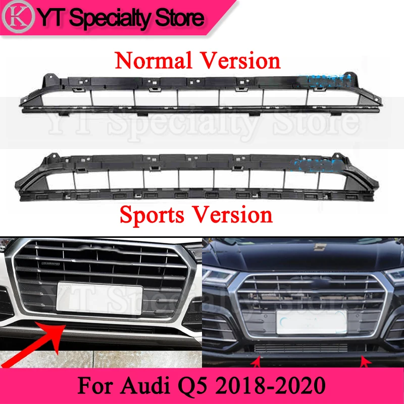 

Нижняя решетка переднего бампера Kamshing для Audi Q5 2018-2020, передние нижние гоночные грили 80A 807647 A