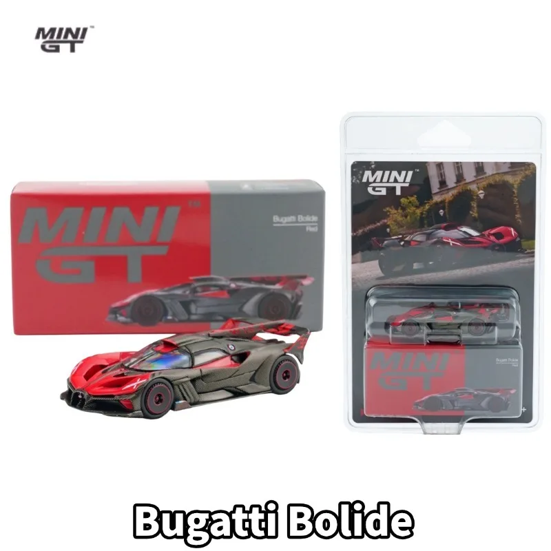 

MINI GT 1:64 Bugatti Bolide Cast Alloy Car Model - A collectible and decorative item for boys. An excellent gift for friends.