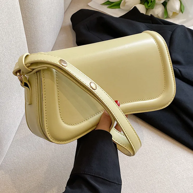 

Women's Shoulder Bag Armpit Portable Bag Designer Bags Luxury Purses Female Handbag Fashion Underarm Bag Pu Small Square Bag