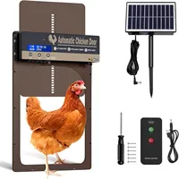 Automatic Chickan Coop Door Automatic opening and closing chicken coop door, anti-pinch chicken door