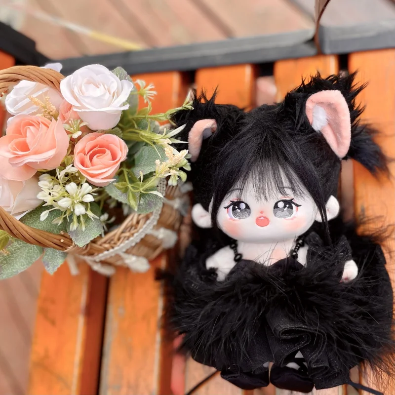 In Stock No attributes Mu Xi  Monster Sir Cute Plush Plushie  20cm Doll Dress Up Cosplay Anime Figure Toys Xmas Gifts THTB