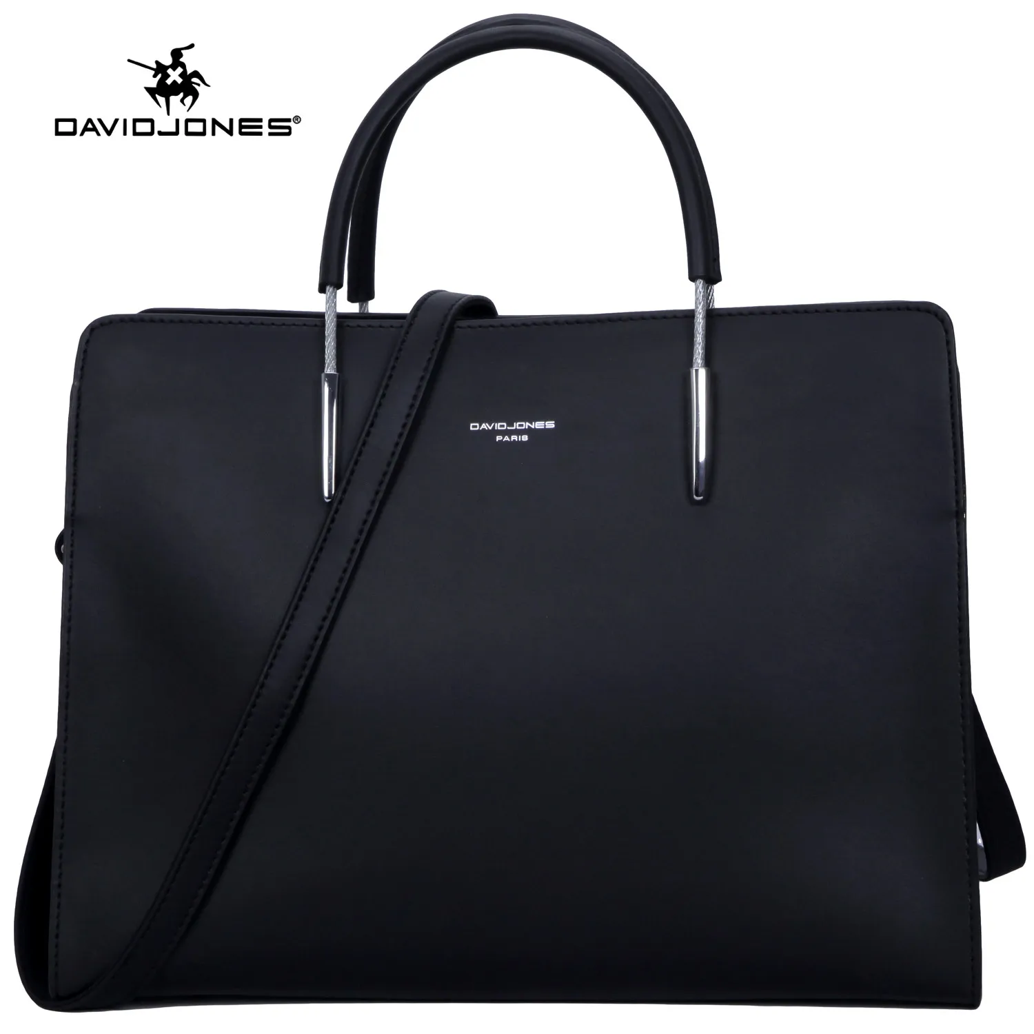 David Jones Handbags Retro Casual Women\'s Shoulder Bag Fashion Exquisite Shopping Bag Chain High Quality Polyester Tote Bags