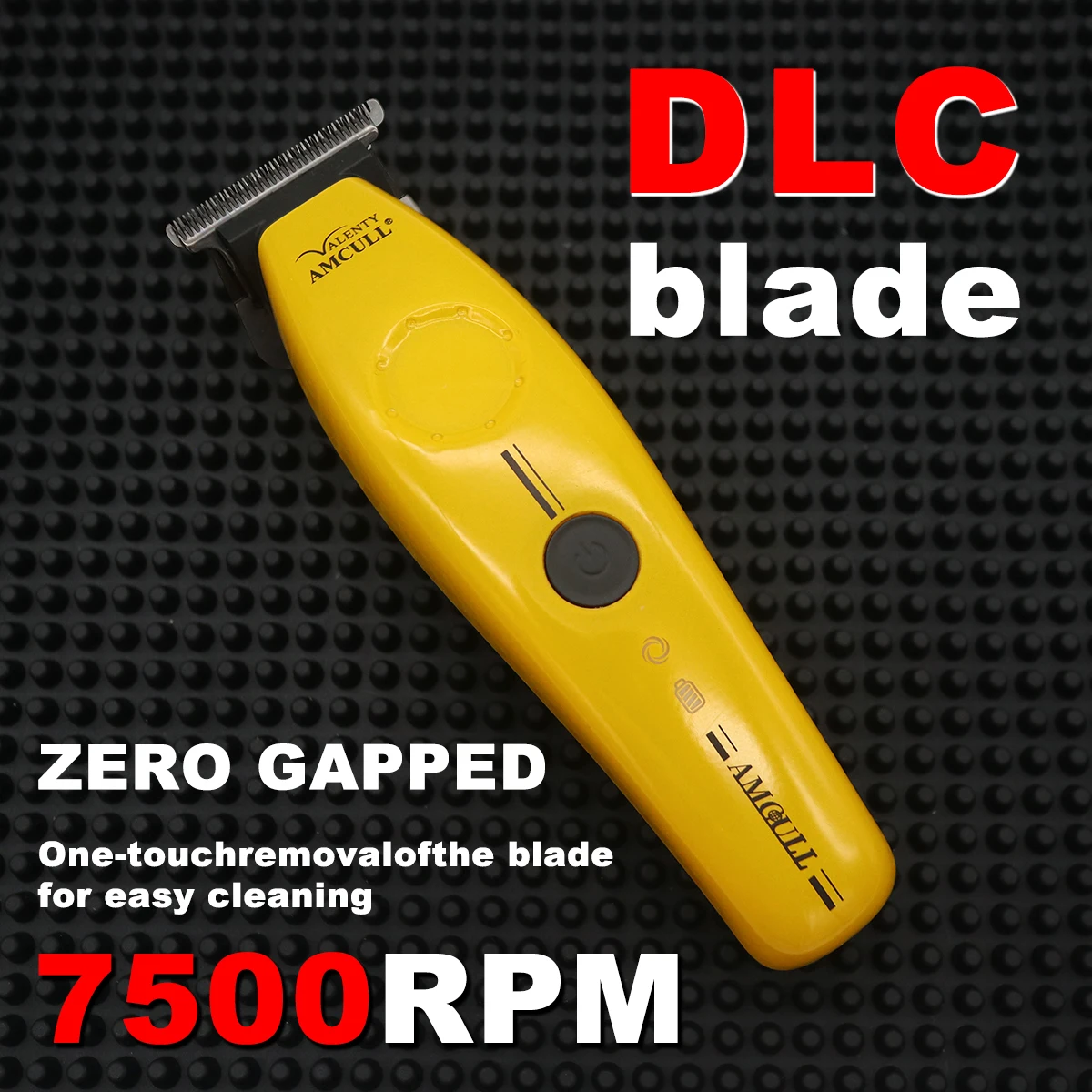 Professionelle Friseurschneidemaschinen mit DLC-Klinge, T-Klinge, 7000 U/min, schnurloser Haarschneider mit Zero Gapped-Maschine, Endbearbeitungsmaschine