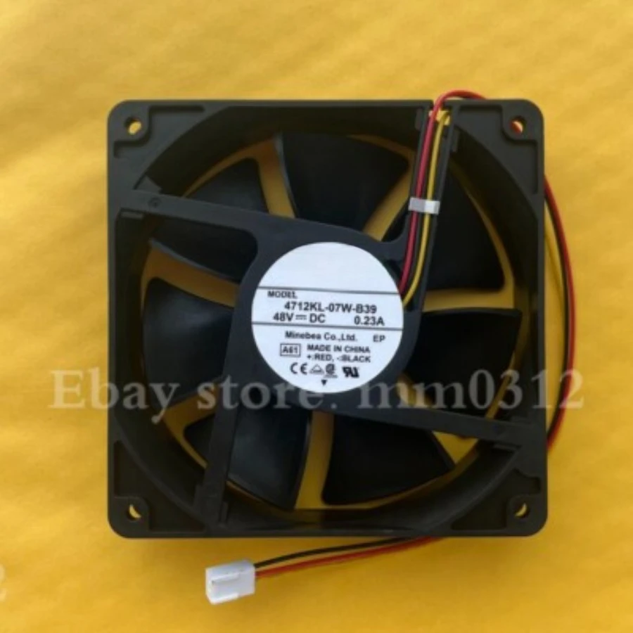

1pcs for NMB 4712KL-07W-B39 12032 12CM 48V 0.23A inverter fan