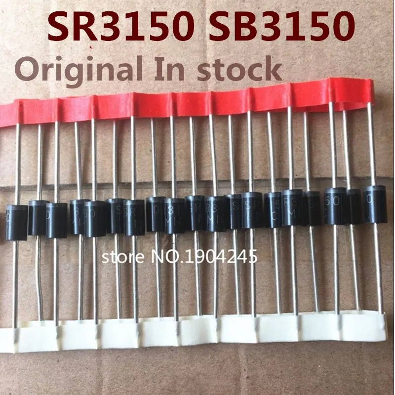 Original New 20PCS/ SR3150 SB3150 3A 150V D0-201