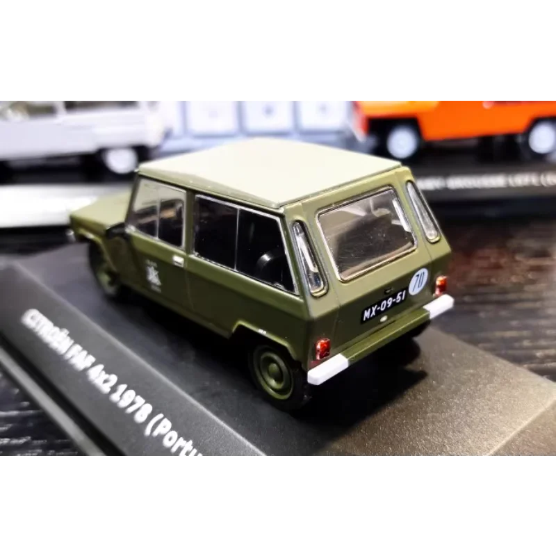 Diecast ixo 1/43 escala citroen faf 4x2 1978 português off-road jeep liga modelo de carro brinquedo colecionável presente lembrança exibição