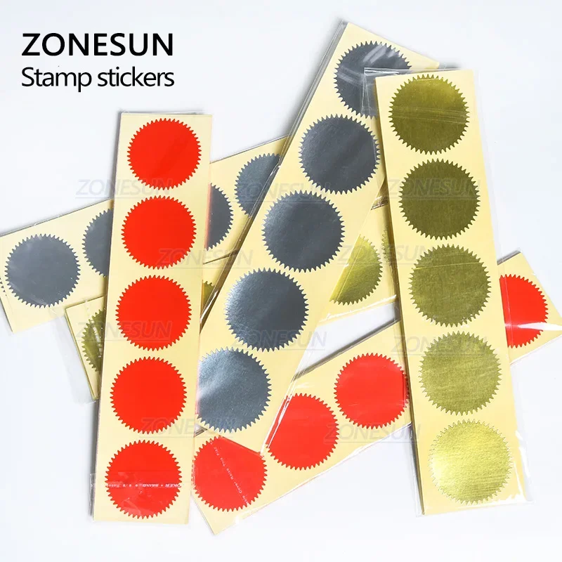 ملصق ZONESUN-ser لختم النقش ، ختم مخصص ، ختم نقش ذاتي الصنع لإصدار الشهادات ، 45 ، DIY embosbosser