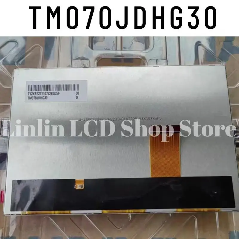 TM070JDHG30 Layar LCD 7-inci Asli Baru