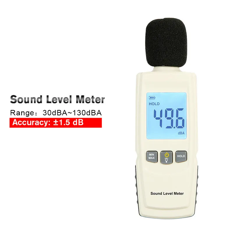 

Mini Sound Level Meter Decibel Recorder Noise Audio Detector Digital Diagnostic Tool Car Microphone GM1352