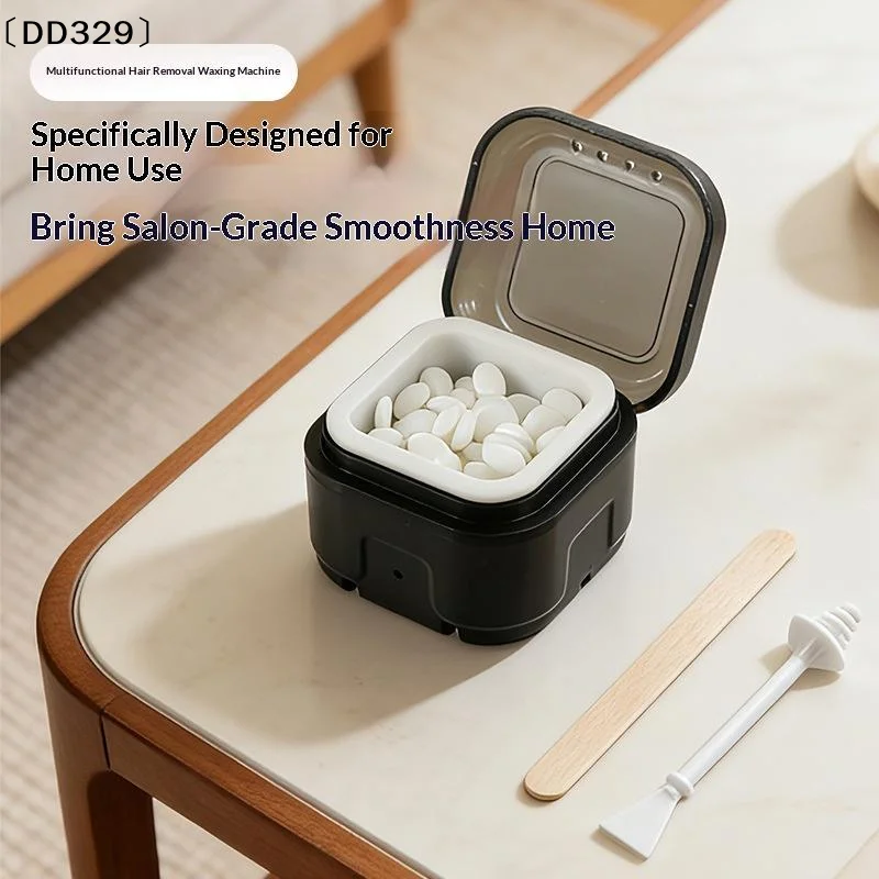 Mini Wax Heater Machine Silicone Bowl Wax Warmer Nose Ear Hair Removal Waxing Kit Wax Bean Wax Heating Melting Pot Melter〔DD329〕