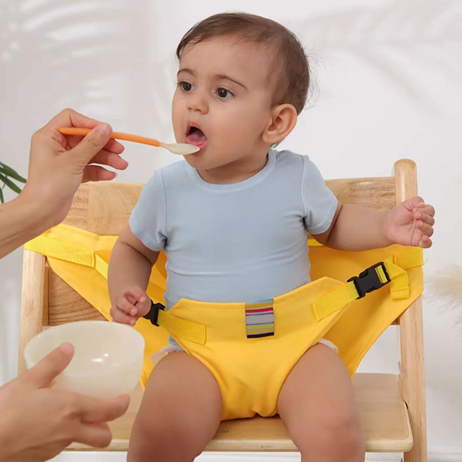 Baby eating dining chair safety belt Universal Portable Away baby eating dining fixed protection belt