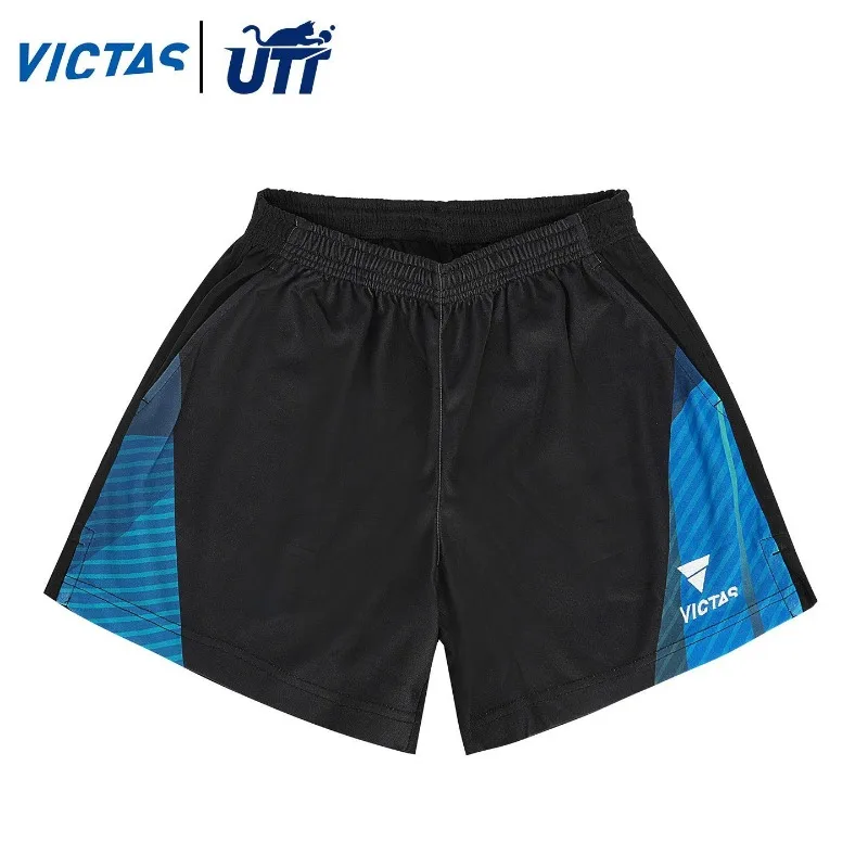 VICTAS Table Tennis Shorts Unisex Quick Dry Breathable Ping Pong Sport Shorts Professional Match Training Athletic Men Shorts