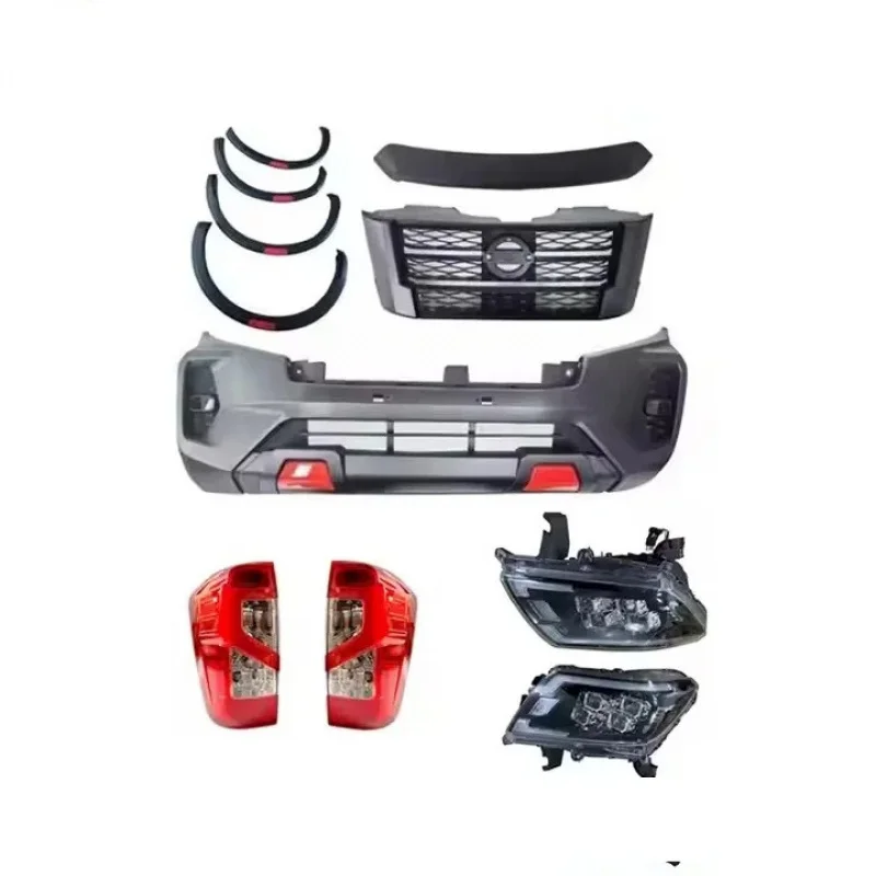

Upgrade Car Body Kit Accessories Front Bumper Conversion NP300 Bodykit Nava-Ra 2015 To 2021