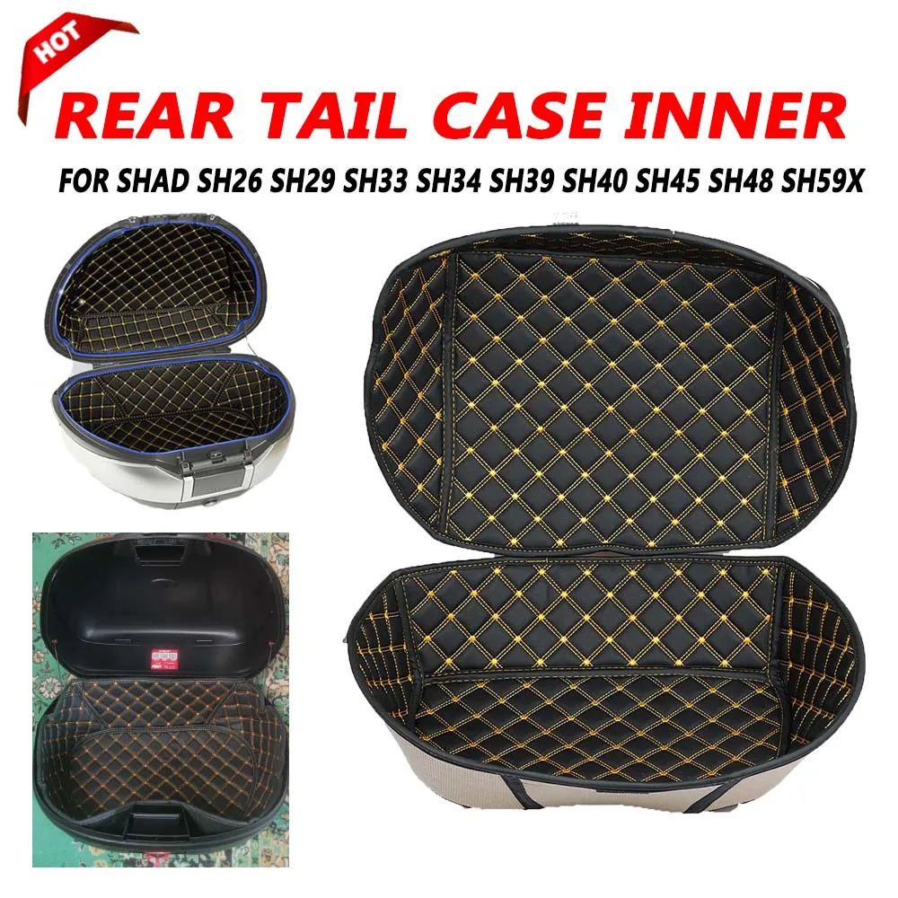 For SHAD SH26 SH29 SH33 SH34 SH39 SH40 SH45 SH48 SH59X Motorcycle Rear Seat Trunk Bag Portable Inner Liner Pads Lining Protector