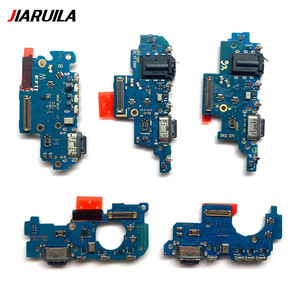 10Pcs\Lot Good For Samsung A33 A53 A72 A73 A72 A52 4G 5G USB Charging Port Dock Board Main Motherboard Flex Cable Repair Parts