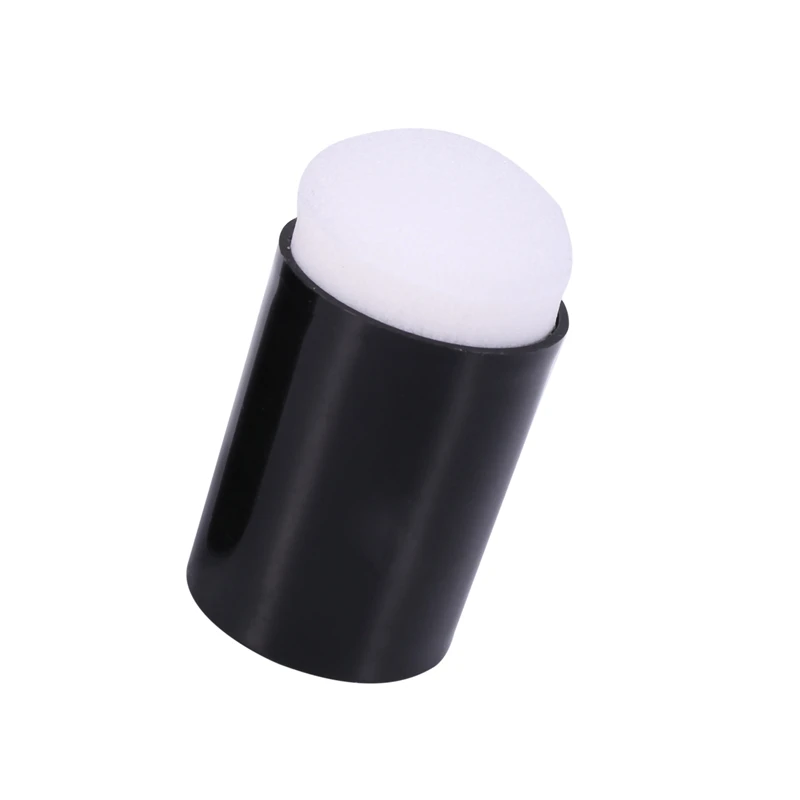 フィンガースポンジペイントパッド、スタンプブラシ、クラフトケース、アートツール、ボックス、オフィス、学校、描画、DIY、クラフト、50個