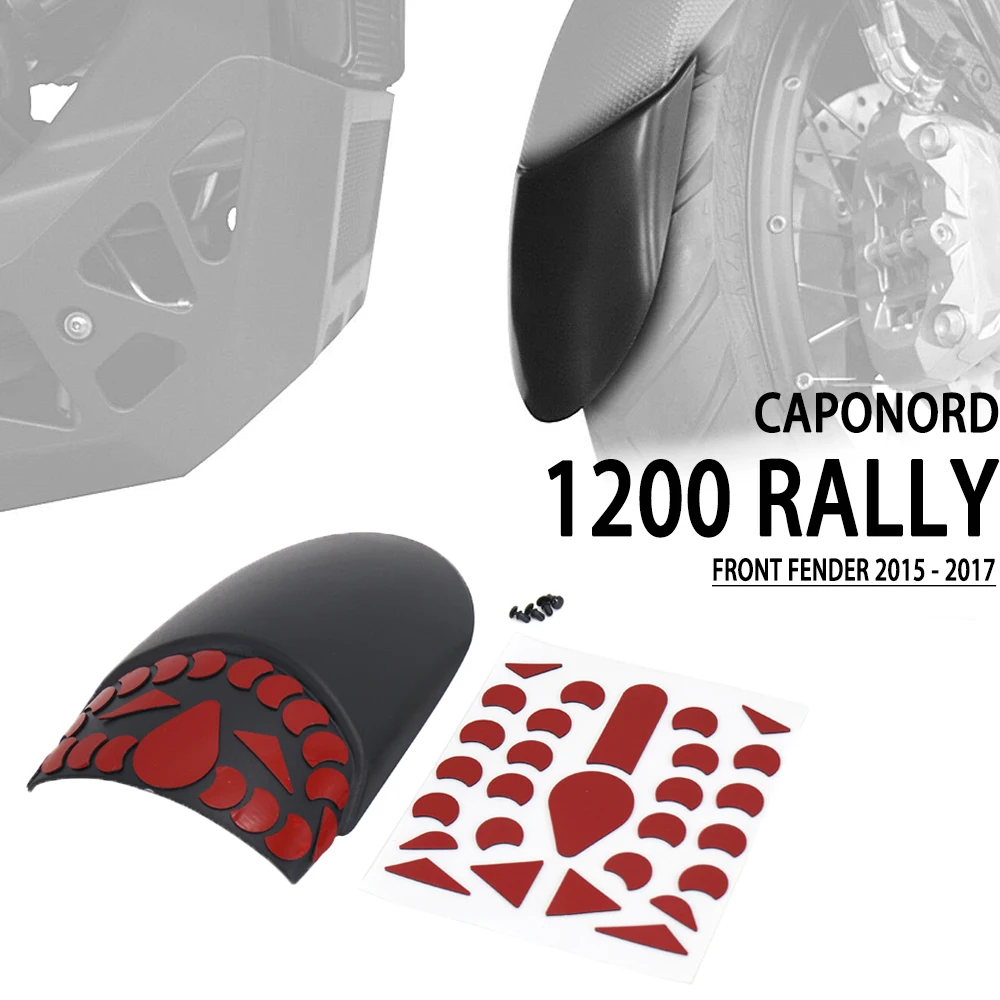 

2015 2016 2017 New Black Front Fender Extension Cover Accessories For Aprilia Caponord 1200 Rally CAPONORD 1200 RALLY