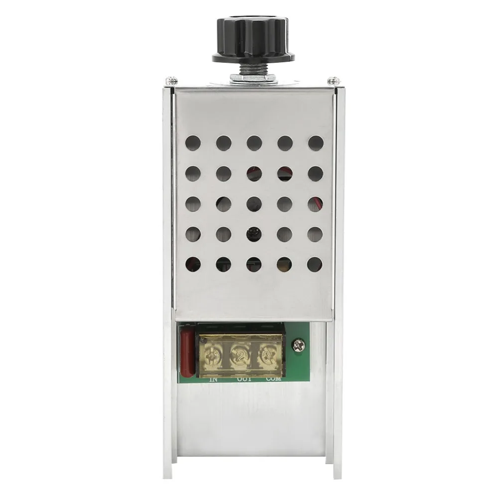 6000W SCR Electric Voltage Regulator BTA41600B AC 220V Motor Speed Controller Reliable Adjustable LED Dimmer