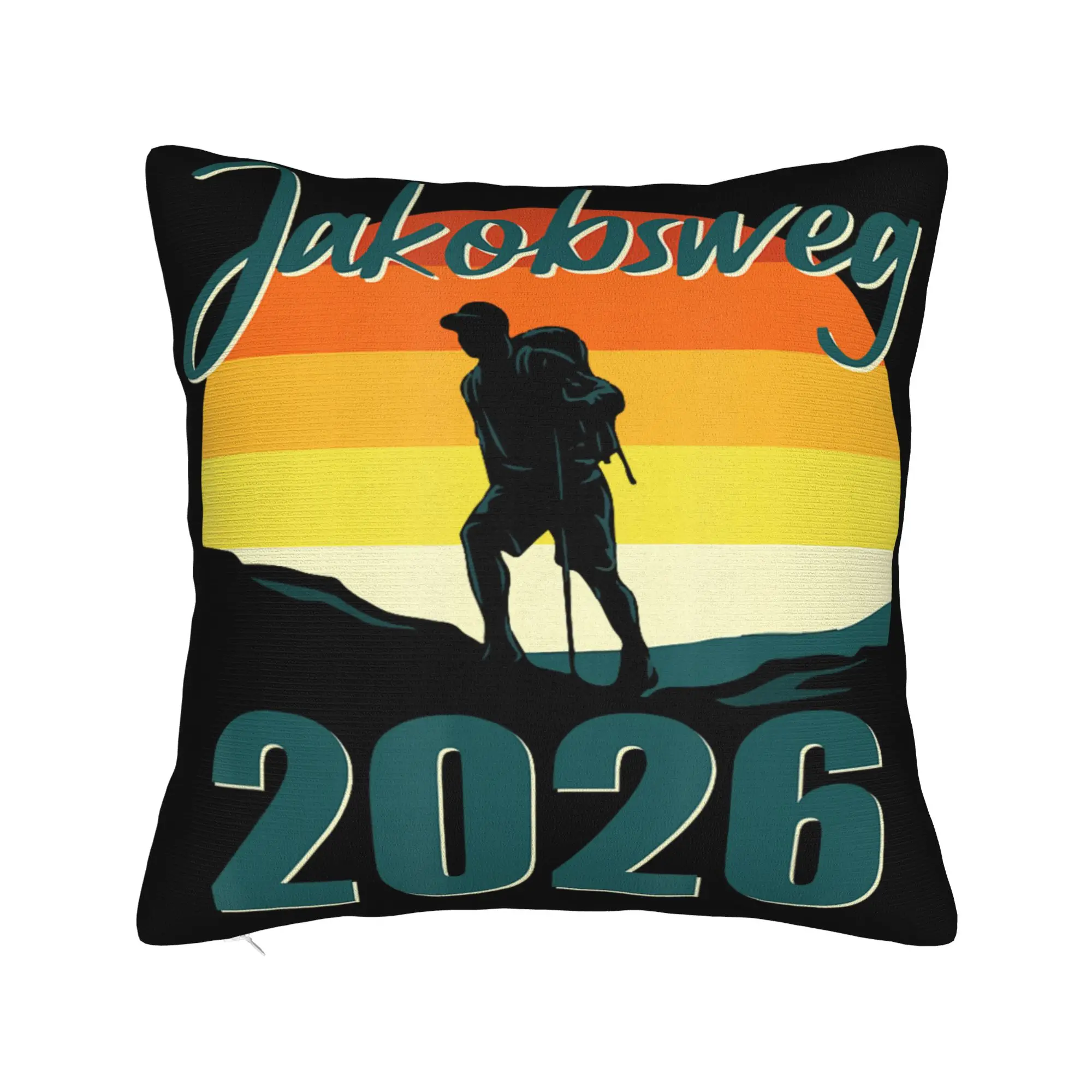Decorative Pillowcases Camino de Santiago 2026  Product Chair  Throw Pillow Case Cover Zipper Multi Size