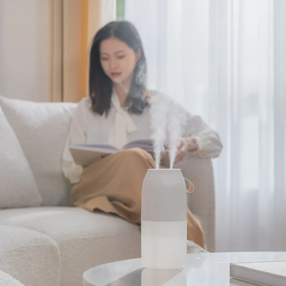 

1Set Dual Spray Battery Desktop Humidifier Portable Car USB Humidifier Mini Aroma Diffuser Office Home Night Light Essential Oil