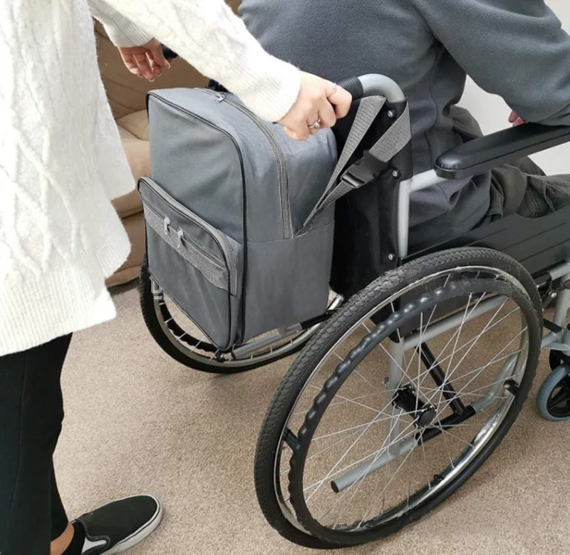 Outdoor Wheelchair Storage Bag Portable Cart Hanging Large Capacity Waterproof Storage Bag