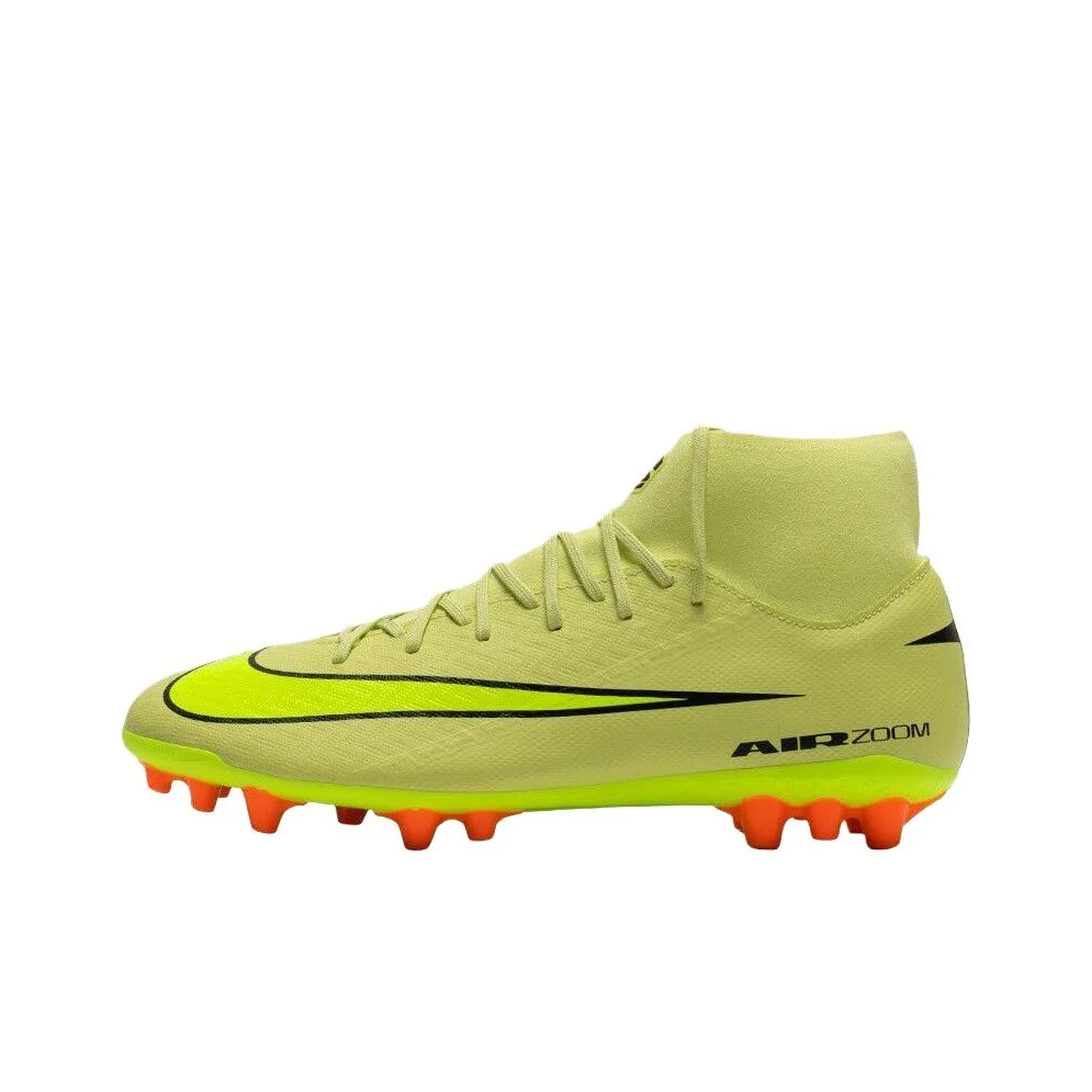 Nike Mercurial Superfly 10 Abrasion Resistant Soccer Shoes Men's Yellow Green FQ8329-300