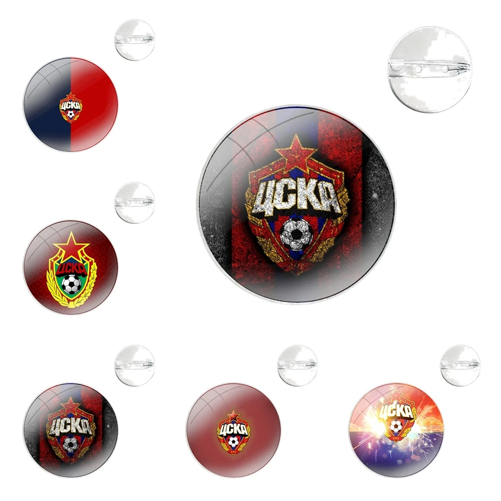 PFC CSKA Moscow Football Team Pins Badge Metal Brooches For Clothes Backpack Decoration gift