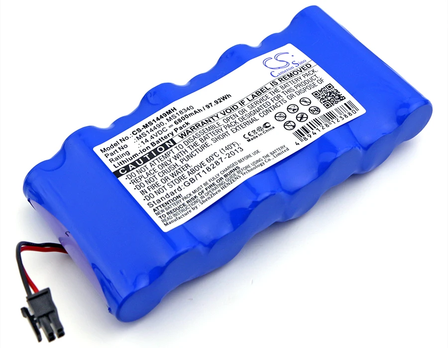 Medical Battery For Drager Lnfintiy Vista INFINITY DELTA SC6002XL Volts 14.4 Capacity 6800mAh