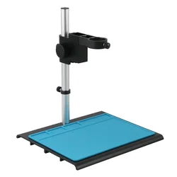 Aluminum Alloy Adjustable Focusing Bracket Focusing Holder Table Stand 40mm 50mm For Digital HDMI USB Video Microscope Camera