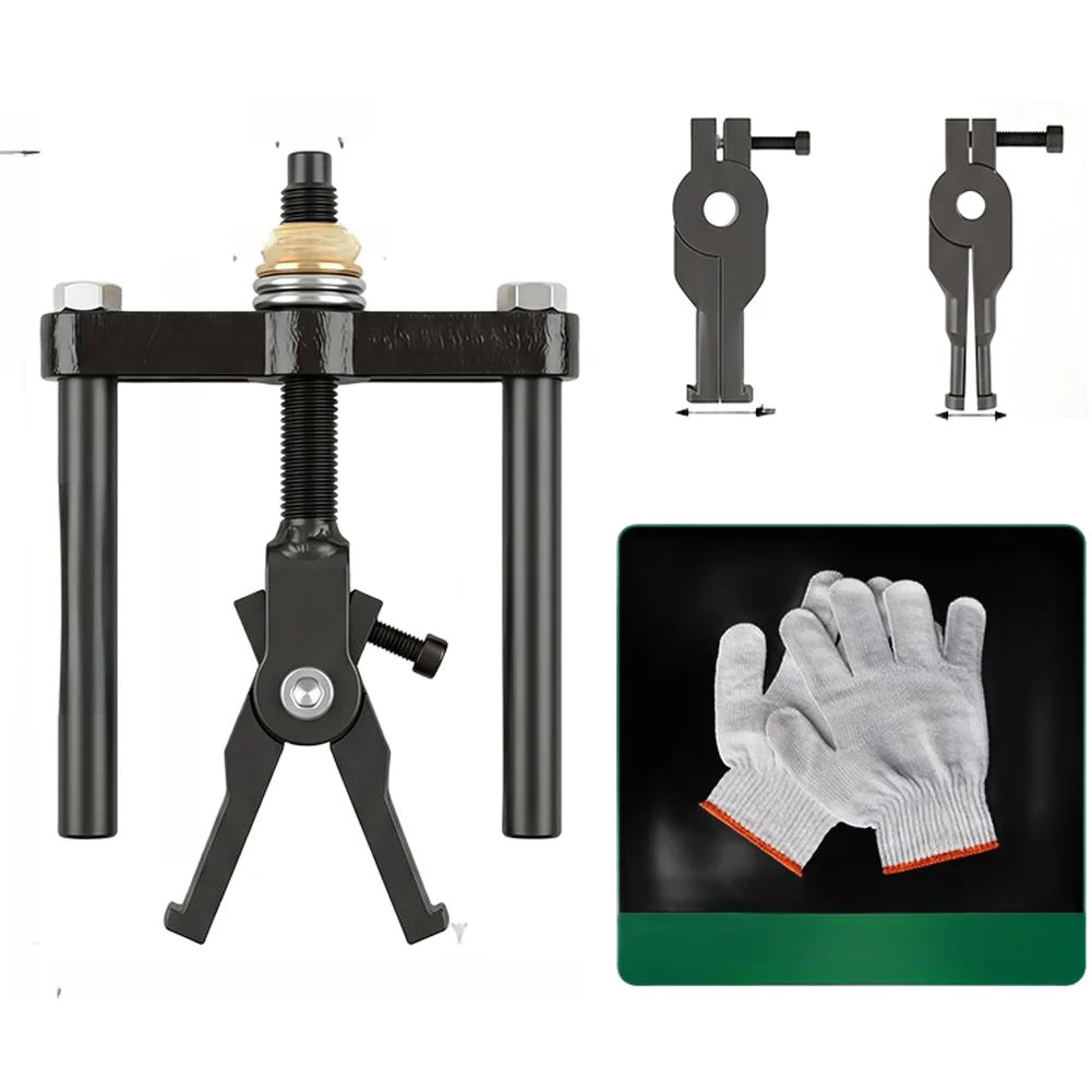 For Carbon Steel Bearing Puller with Reinforced Construction and Stable Support Column for Workshop Applications