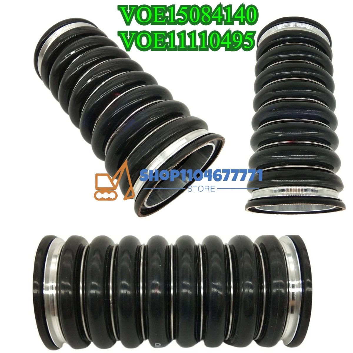 

VOE15084140 VOE11110495 High Quality Intercooler Air Hose for Excavator EC240B EC290B EC330B EC360B EC460B VOE 15084140 11110495