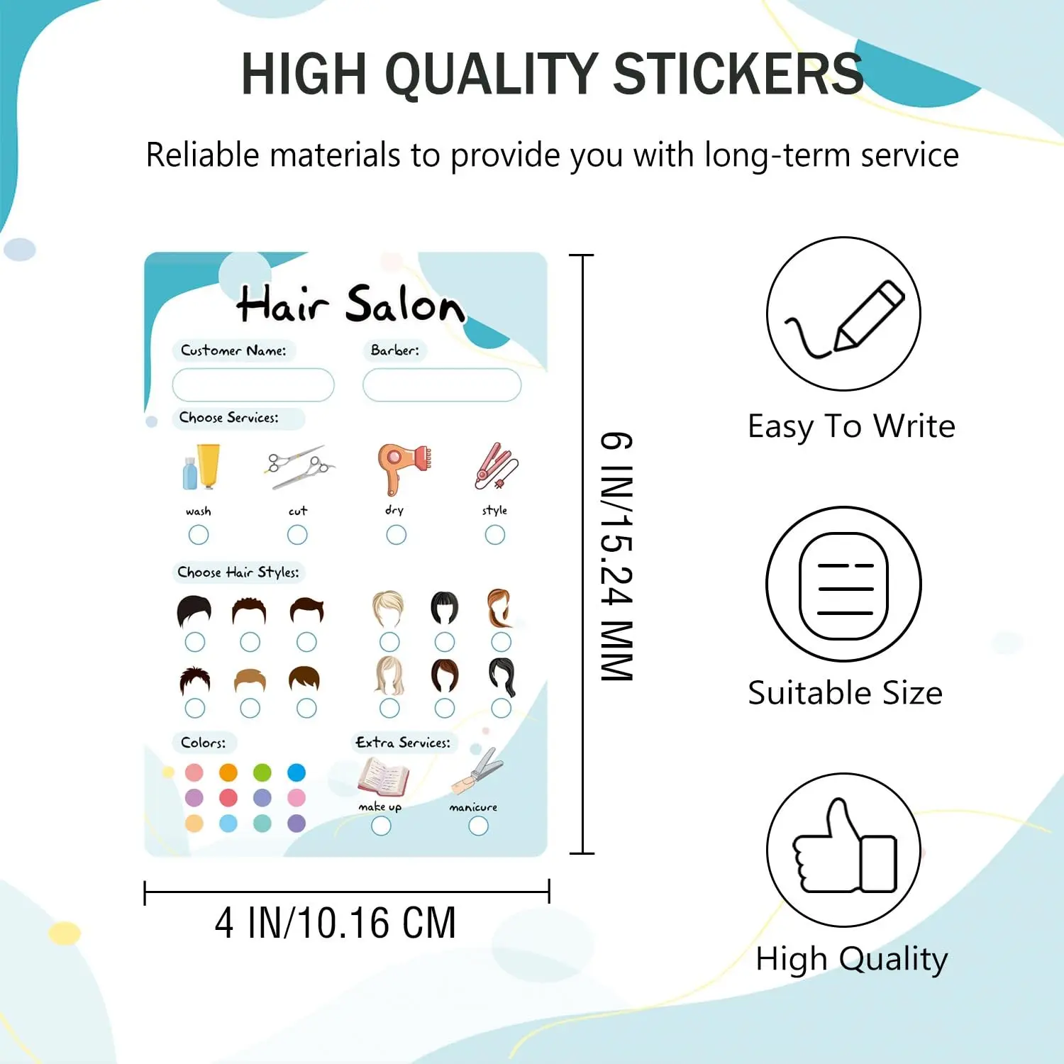 

Набор из 6 блокнотов для ролевых игр 4x6 дюймов: Ресторан, Доктор, Полиция, Ветеринар, Кофейня, Салон красоты, 40 листов в упаковке