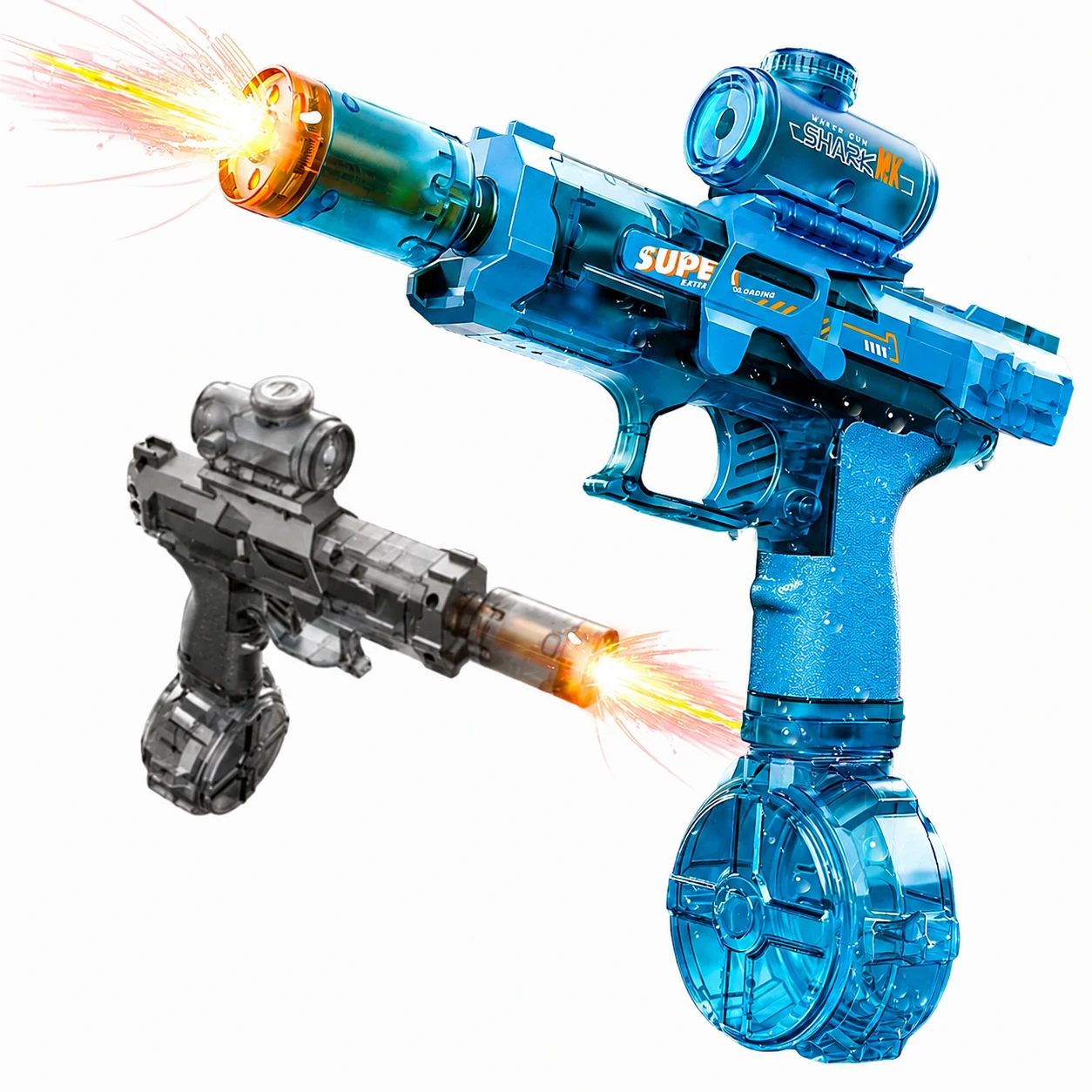

Electric Water Gun Toys Led Light Emitting Children Automatic Sensor Lights Water Pistol Summer Outdoor Beach Pool Toy for Kids