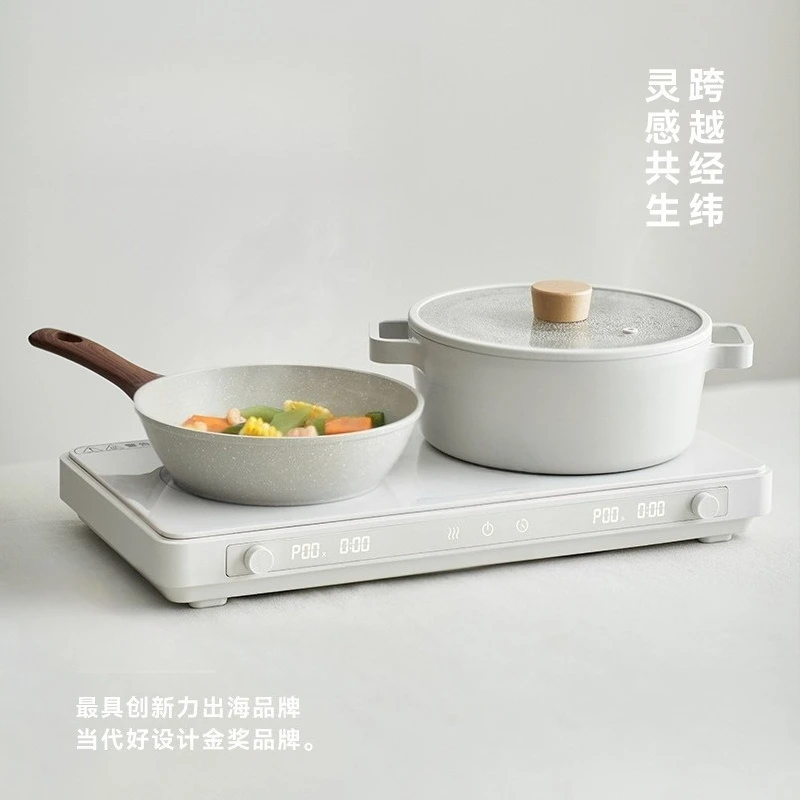 IH double stove induction cooker high-power multi-functional hot pot cooking integration