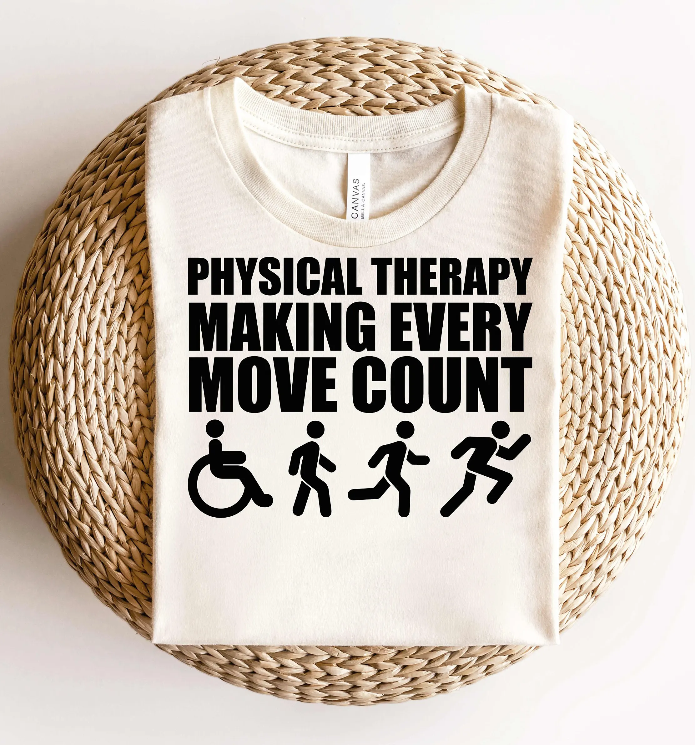 Physical Therapy T Shirt Play Groovy Therapist Pt Nurse Appreciation Physiotherapy