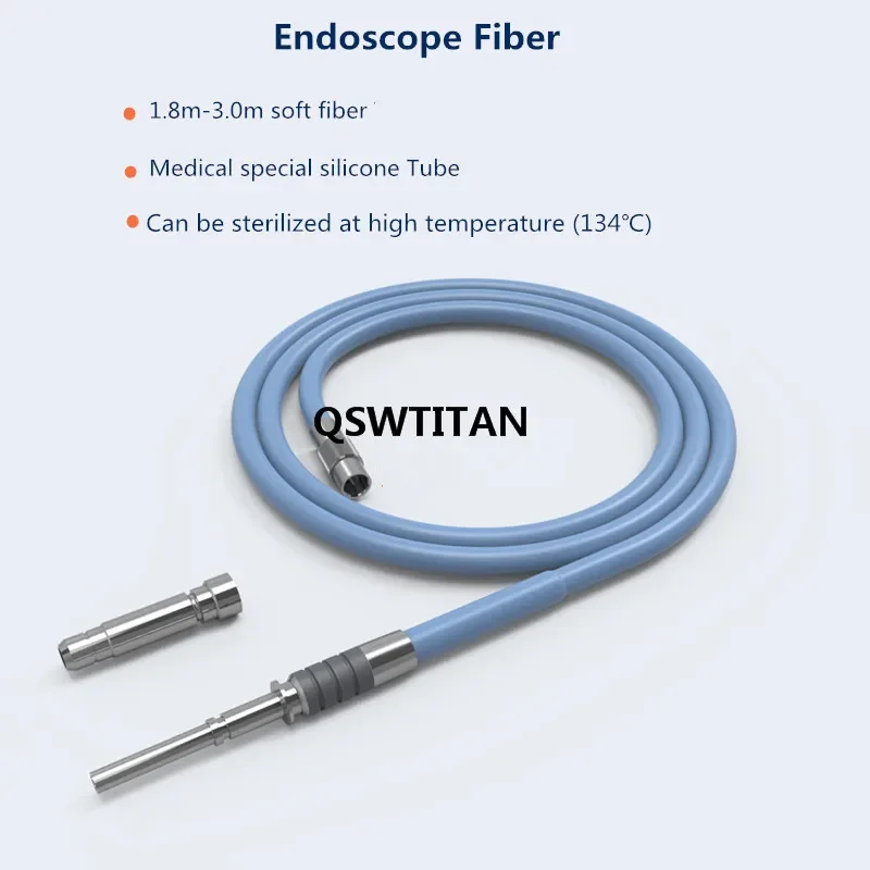 Imagem -02 - Medical Cabo de Fibra Óptica Rígida Endoscopia Led Guia Fonte de Luz 18 m 25 m 3m