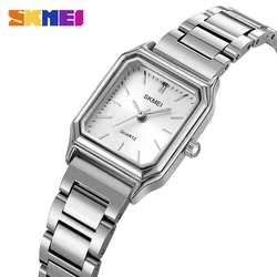 SKMEI 2237 Fashion Ladies Watches Waterproof Female Girl Clock Luxury Stainless Steel Strap Quartz Women Wristwatch reloj mujer